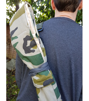 Camouflage print canvas Weapons Bag