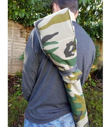 Camouflage print canvas Weapons Bag