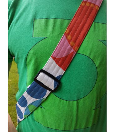 Vibrant Print Canvas Martial Arts  Weapons Bag
