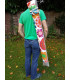 Vibrant Print Canvas Martial Arts  Weapons Bag