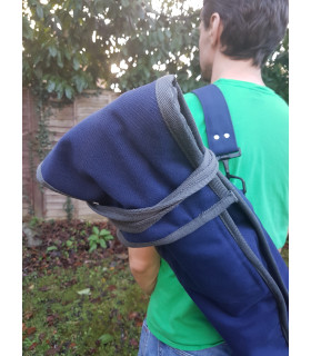 Teacher's Multi Sword Heavy Duty Blue Cotton Canvas Martial Arts Bag