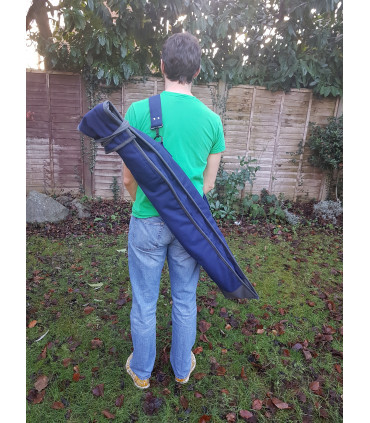 Teacher's Multi Sword Heavy Duty Blue Cotton Canvas Martial Arts Bag