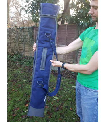 Teacher's Multi Sword Heavy Duty Blue Cotton Canvas Martial Arts Bag