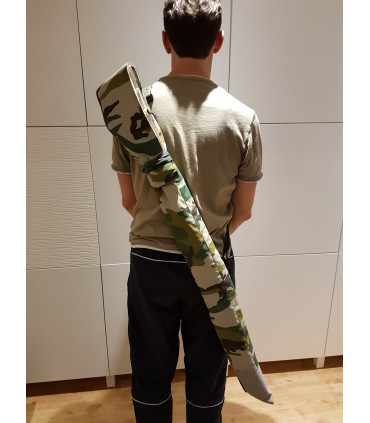 Camouflage print canvas Weapons Bag