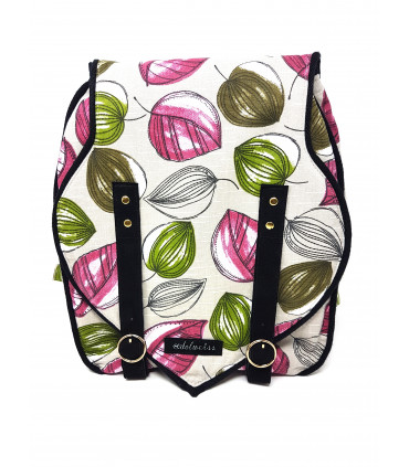 Leafy Canvas Back-Pack
