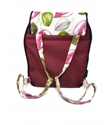 Leafy Canvas Back-Pack