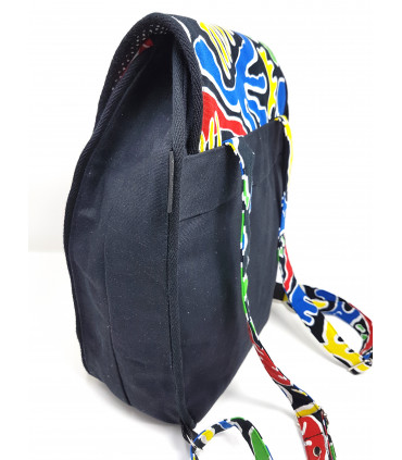 Colourful Canvas Back-Pack