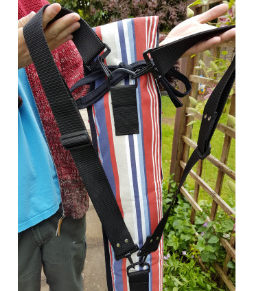 Custom Canvas Nordic Walking Pole Bag