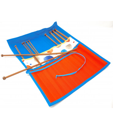Canvas Knitting Needle roll