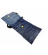 Blue chevron Upcycled Denim Cross body bag