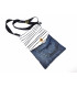 Monochrome Upcycled Denim Cross body bag