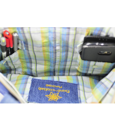 Upcycled Denim laptop bag