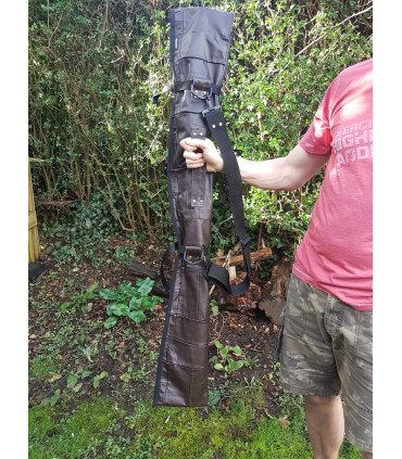 Leather carry handle