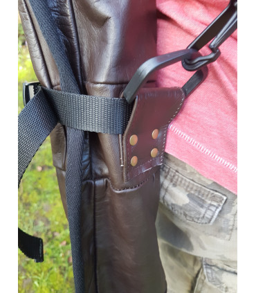 Leather strap holders