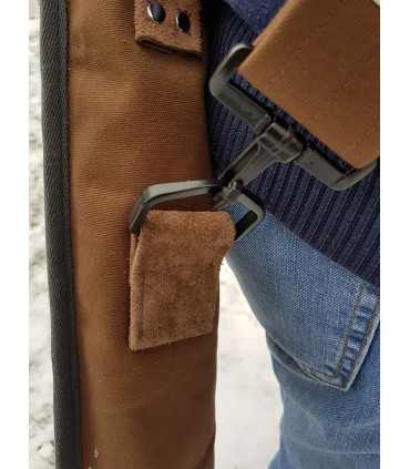 Heavy Duty Brown Weapons Bag (Leather accents)