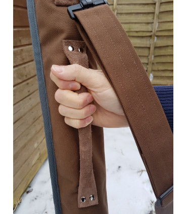 Heavy Duty Brown Weapons Bag (Leather accents)