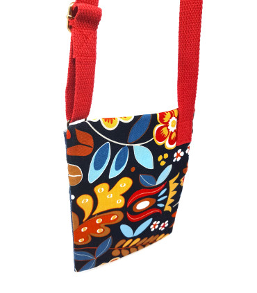 Upcycled Tigeroga Denim Cross body bag