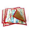 Christmas cotton placemats - table settings - dining linen