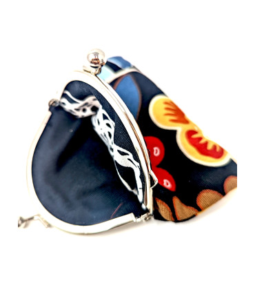 Upcycled canvas purse