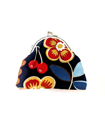 Upcycled canvas purse